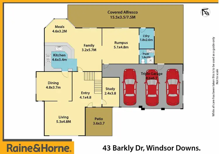 Floorplan of Homely house listing, 43 Barkly Drive, Windsor Downs NSW 2756