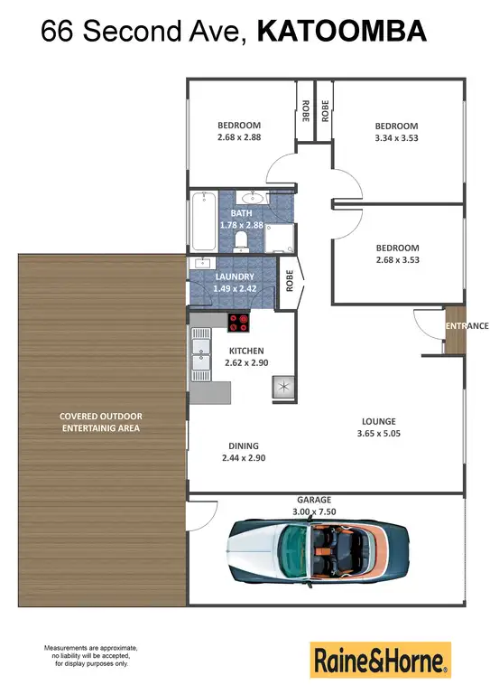 Floorplan of Homely house listing, 66 Second Avenue, Katoomba NSW 2780