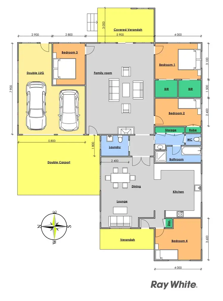 Floorplan of Homely house listing, 38 Edinburgh Drive, Taree NSW 2430