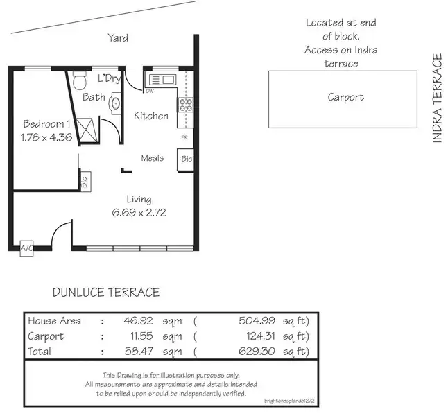 Floorplan of Homely unit listing, 2/127 Esplanade, Brighton SA 5048