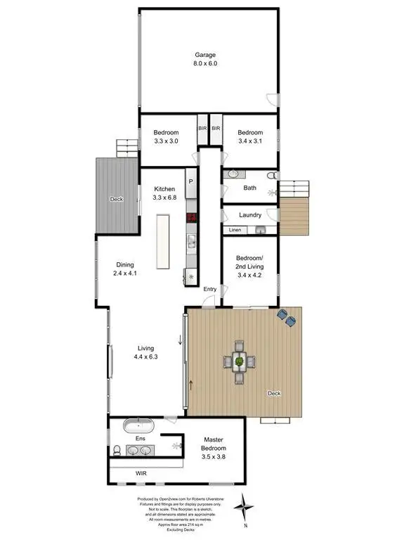 Floorplan of Homely house listing, 6 Manley Street, Turners Beach TAS 7315
