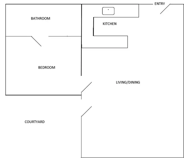 Floorplan of Homely apartment listing, 4/9 Jersey Street, Jolimont WA 6014