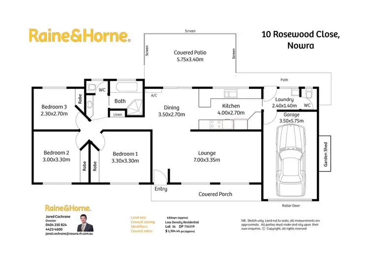 Floorplan of Homely house listing, 10 Rosewood Close, Nowra NSW 2541
