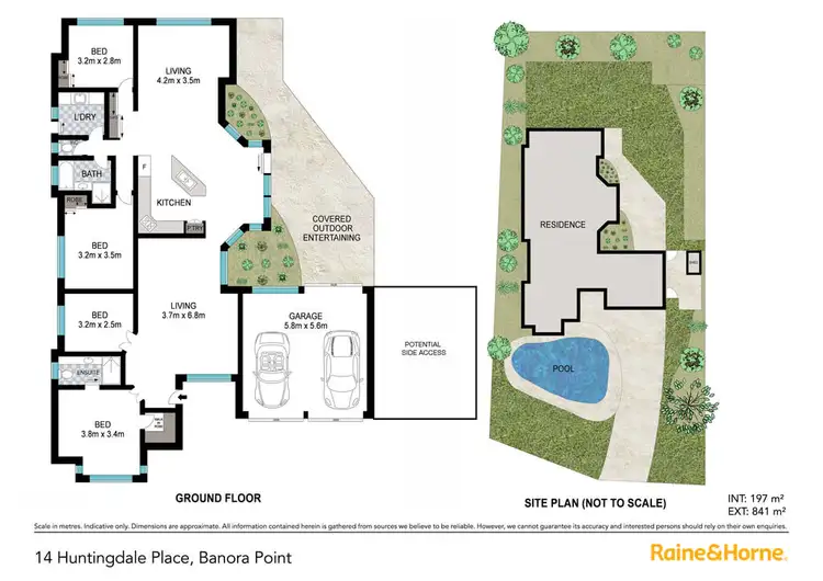 Floorplan of Homely house listing, 14 Huntingdale Place, Banora Point NSW 2486