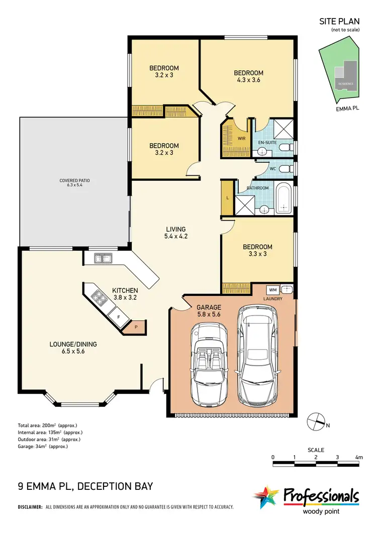 Floorplan of Homely house listing, 9 Emma Place, Deception Bay QLD 4508