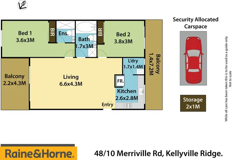 Floorplan of Homely house listing, 48/10 Merriville Road, Kellyville Ridge NSW 2155