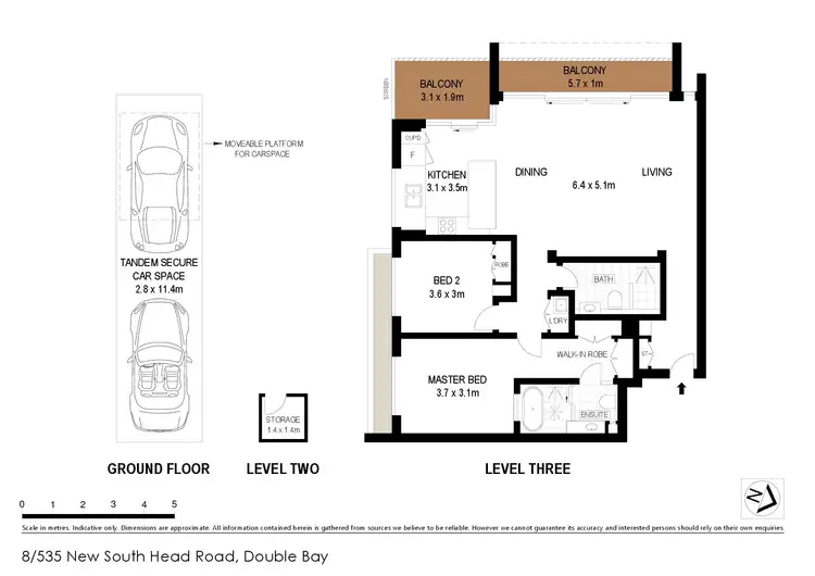 Floorplan of Homely apartment listing, 8/535 New South Head Road, Double Bay NSW 2028
