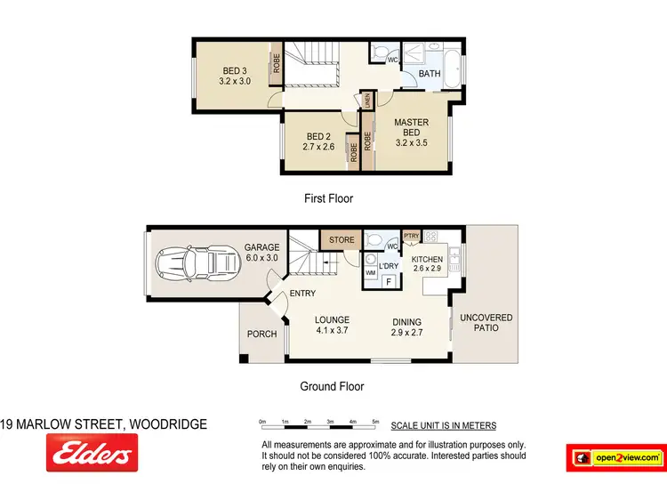 Floorplan of Homely house listing, 29 17 MARLOW STREET, Woodridge QLD 4114