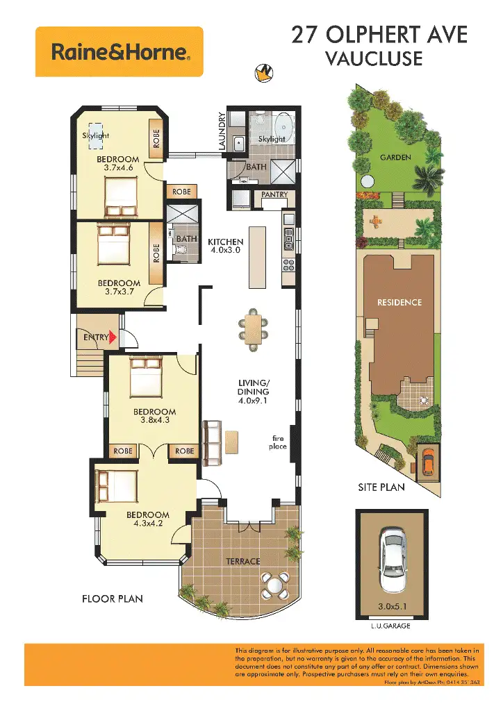 Floorplan of Homely house listing, 27 Olphert Avenue, Vaucluse NSW 2030