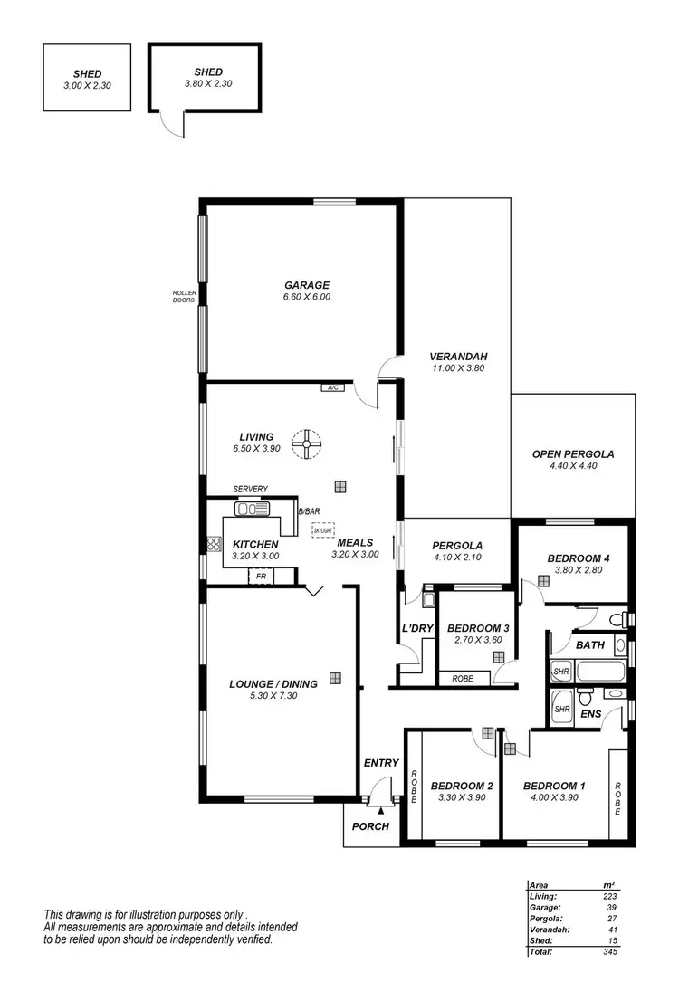 Floorplan of Homely house listing, 28 Halbury Road, Salisbury SA 5108