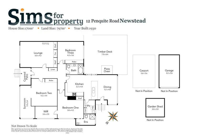 Floorplan of Homely house listing, 12 Penquite Road, Newstead TAS 7250