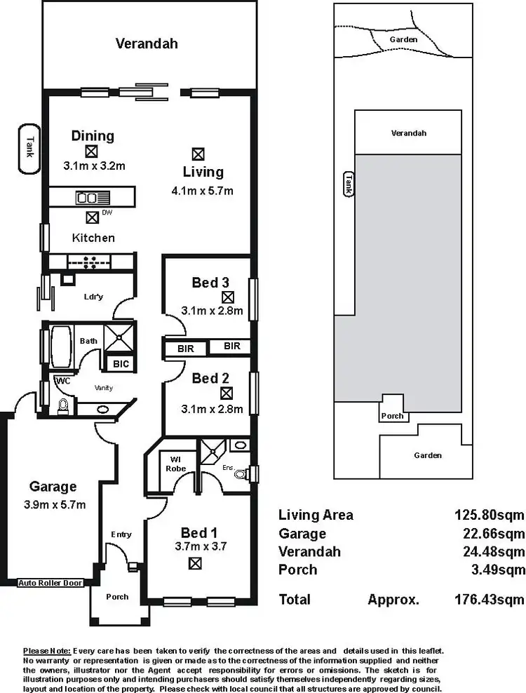 Floorplan of Homely house listing, 11 Marvin Avenue, Gilles Plains SA 5086