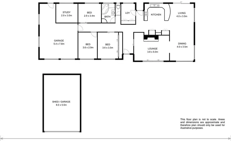 Floorplan of Homely house listing, 1353 Midland Hwy, Mangalore TAS 7030
