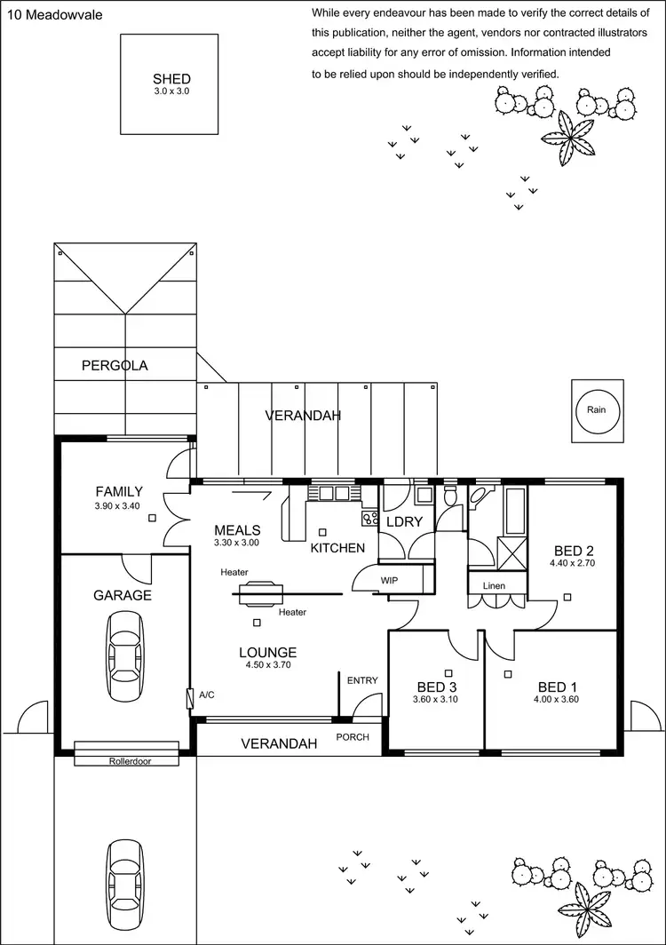 Floorplan of Homely house listing, 10 Meadowvale Road, Athelstone SA 5076