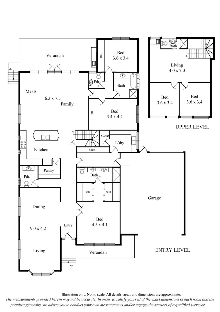 Floorplan of Homely house listing, 4 Landano Way, Doreen VIC 3754
