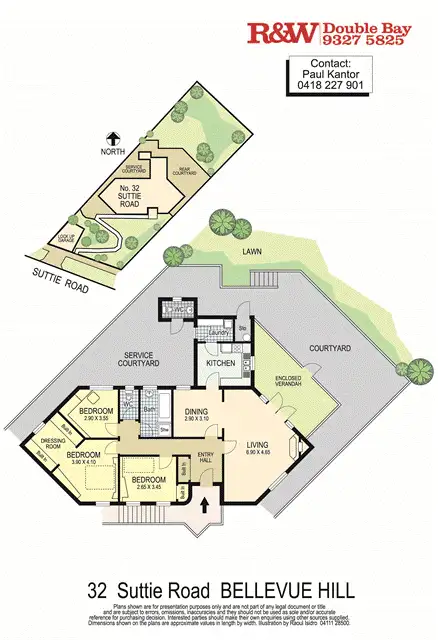 Floorplan of Homely house listing, 32 Suttie Road, Bellevue Hill NSW 2023