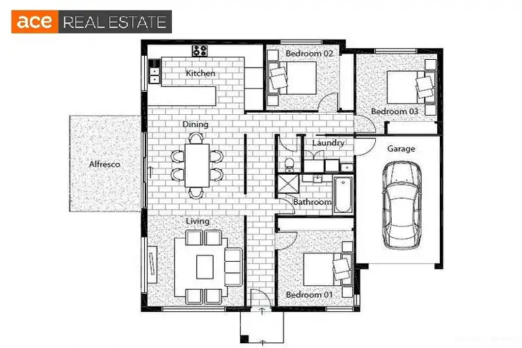 Floorplan of Homely house listing, 9 Allen Street, Laverton VIC 3028