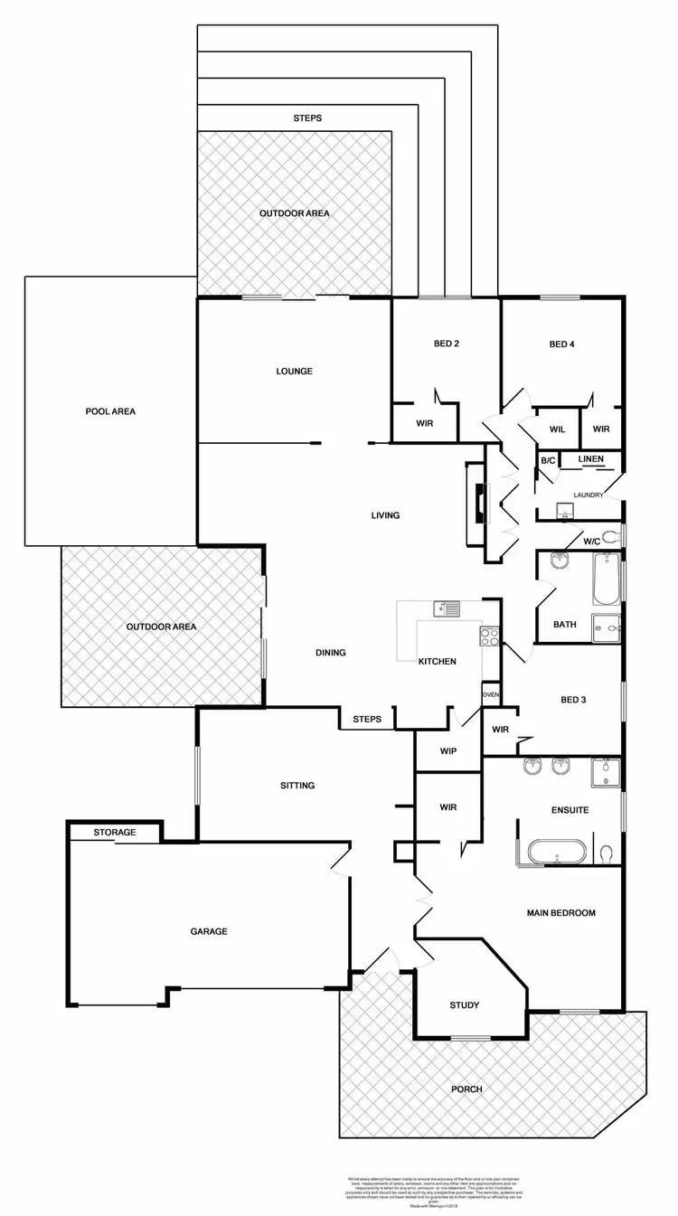 Floorplan of Homely house listing, 121 Bolwarra Park Drive, Bolwarra Heights NSW 2320