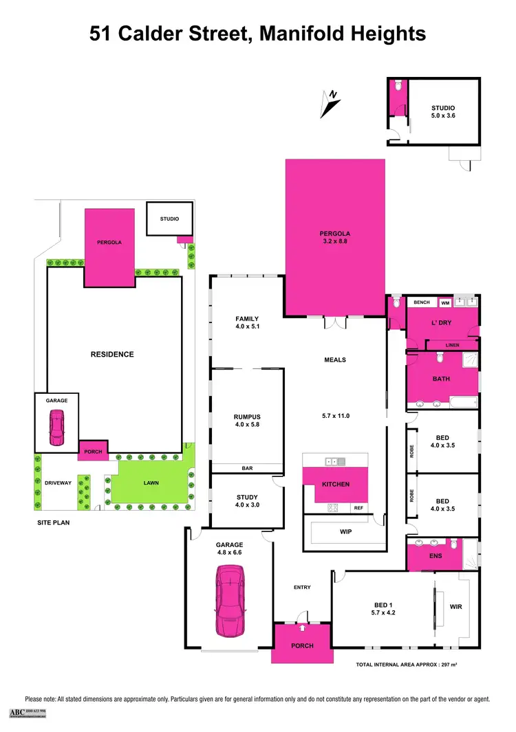 Floorplan of Homely house listing, 51 Calder Street, Manifold Heights VIC 3218