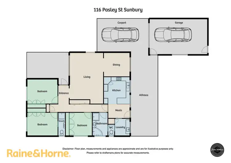 Floorplan of Homely house listing, 116 Pasley Street, Sunbury VIC 3429