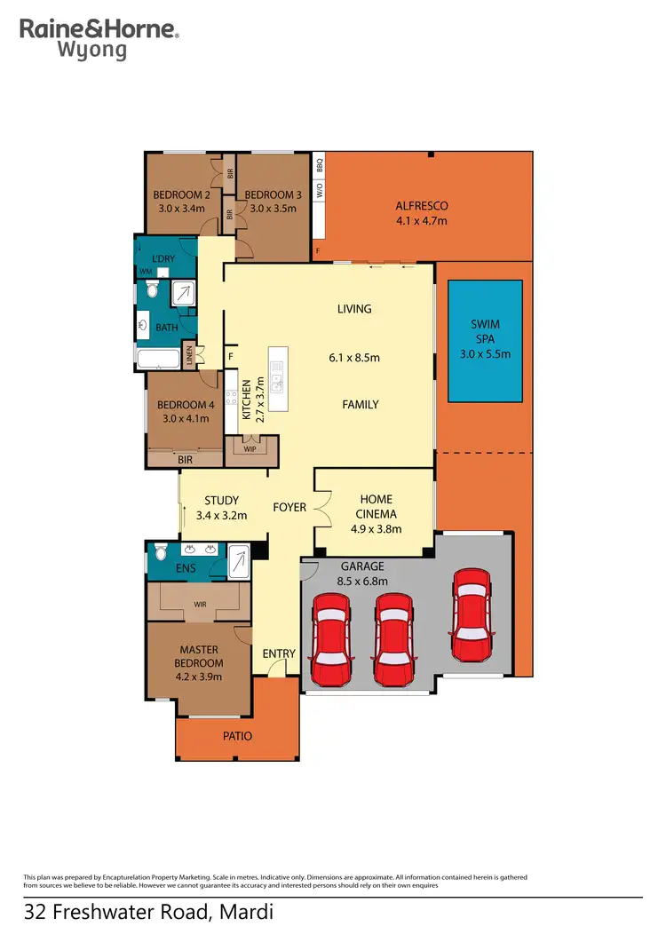 Floorplan of Homely house listing, 32 Freshwater Road, Mardi NSW 2259