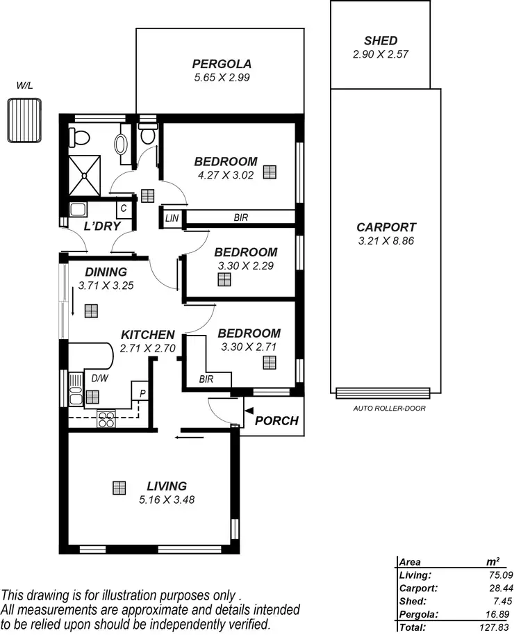 Floorplan of Homely house listing, 38 Stopford Road, Hove SA 5048