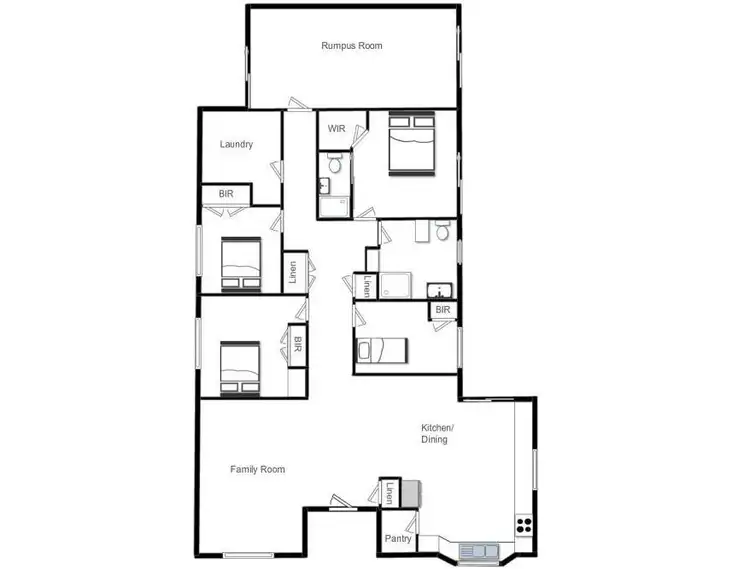 Floorplan of Homely house listing, 19 Hastings Street, Pialba QLD 4655