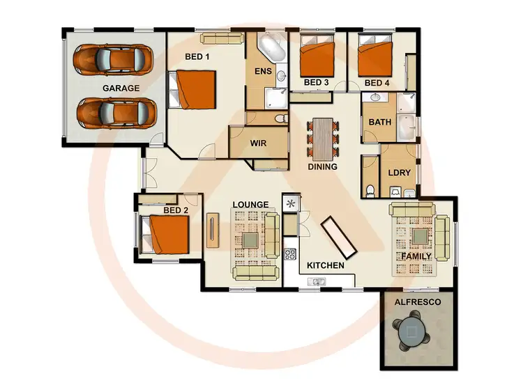 Floorplan of Homely house listing, 43 Eungella Terrace, Forest Lake QLD 4078