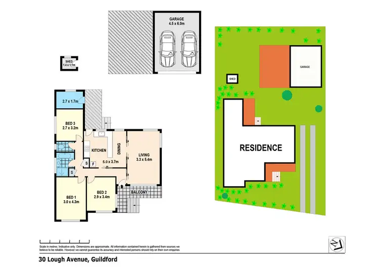 Floorplan of Homely house listing, 30 Lough Ave, Guildford NSW 2161