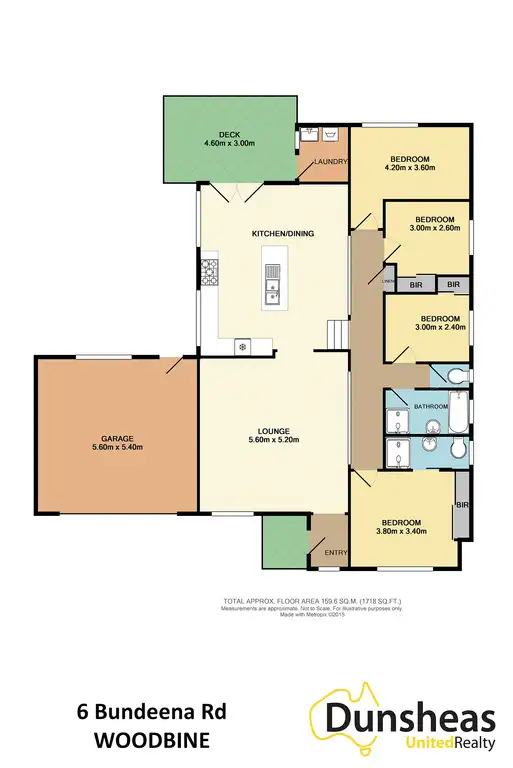Floorplan of Homely house listing, 6 Bundeena Road, Woodbine NSW 2560
