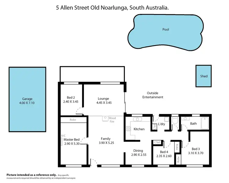 Floorplan of Homely house listing, 5 Allen Street, Old Noarlunga SA 5168
