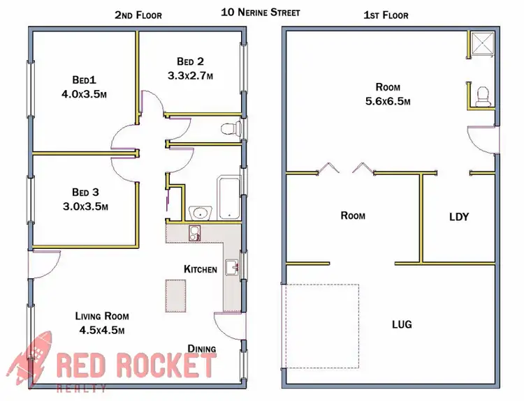 Floorplan of Homely house listing, 10 Nerine Street, Kingston QLD 4114