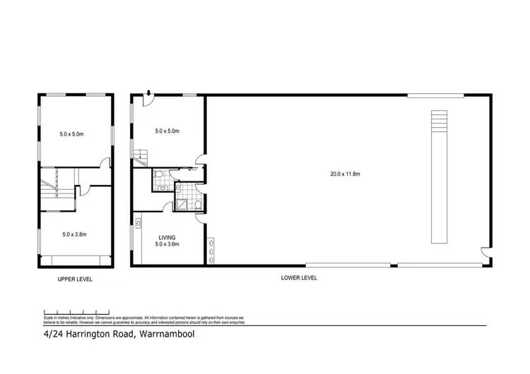 Floorplan of Homely warehouse listing, 4/24 Harrington Road, Warrnambool VIC 3280