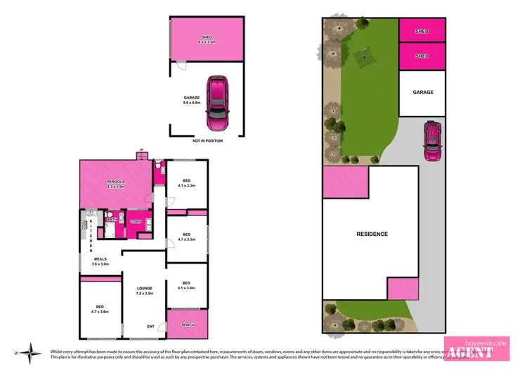 Floorplan of Homely house listing, 12 Redfearn Court, Corio VIC 3214