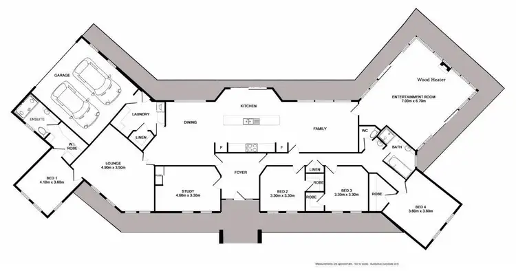 Floorplan of Homely house listing, 29 Kingston Road, Baranduda VIC 3691