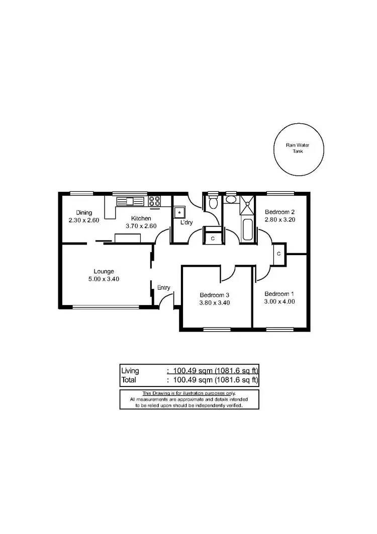 Floorplan of Homely house listing, 5 RIDGE ROAD, Murray Bridge SA 5253