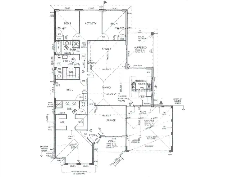 Floorplan of Homely house listing, 18 Nasidi Place, Sinagra WA 6065