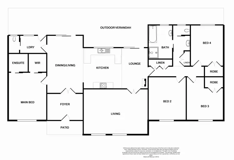 Floorplan of Homely house listing, 3 Stradbroke Close, Duns Creek NSW 2321