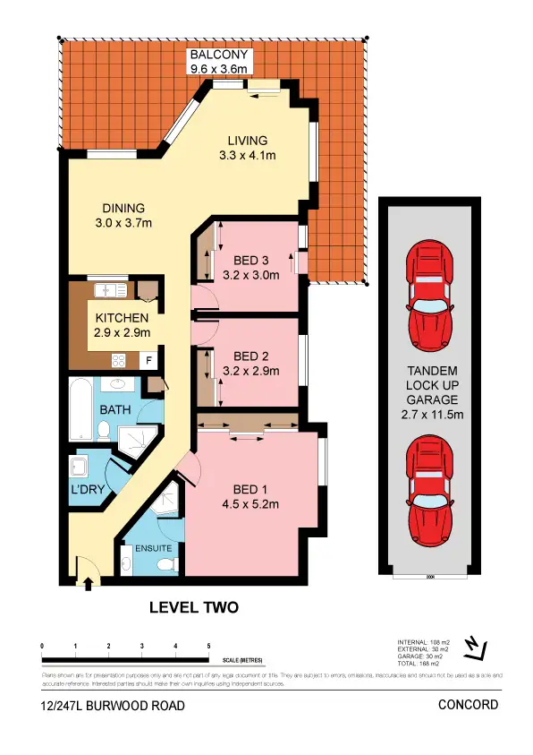 Floorplan of Homely apartment listing, 12/247L Burwood Road, Concord NSW 2137