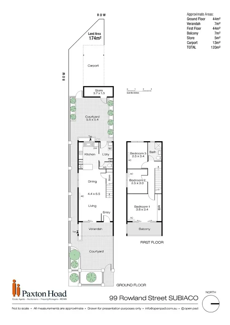Floorplan of Homely house listing, 99 Rowland Street, Subiaco WA 6008