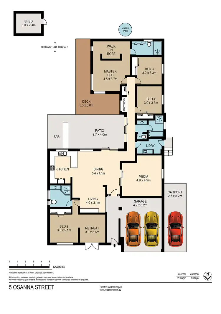 Floorplan of Homely house listing, 5 Osanna Street, Daisy Hill QLD 4127