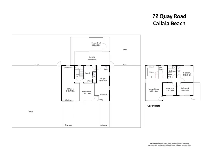 Floorplan of Homely house listing, 72 Quay Road, Callala Beach NSW 2540