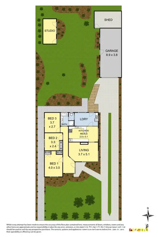 Floorplan of Homely house listing, 219 Civic Parade, Altona VIC 3018