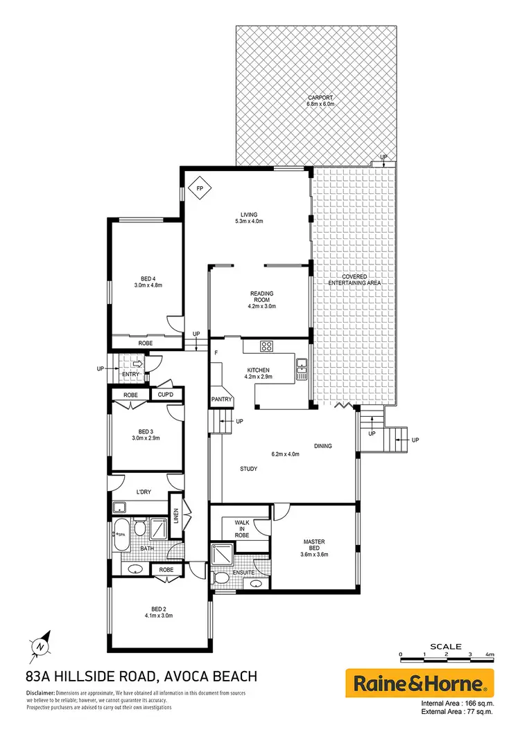 Floorplan of Homely house listing, 83a Hillside Road, Avoca Beach NSW 2251