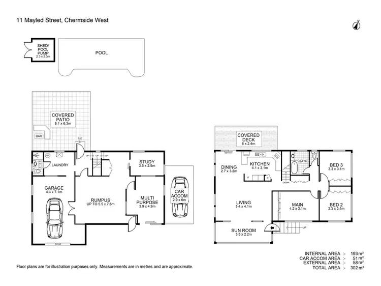 Floorplan of Homely house listing, 11 Mayled Street, Chermside West QLD 4032