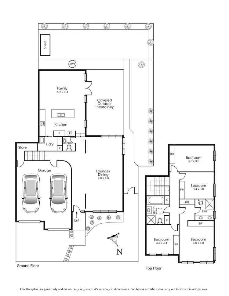 Floorplan of Homely house listing, 49 St Georges Crescent, Heatherton VIC 3202