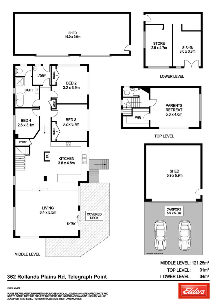 Floorplan of Homely rural property listing, 362 Rollands Plains Road, Telegraph Point NSW 2441