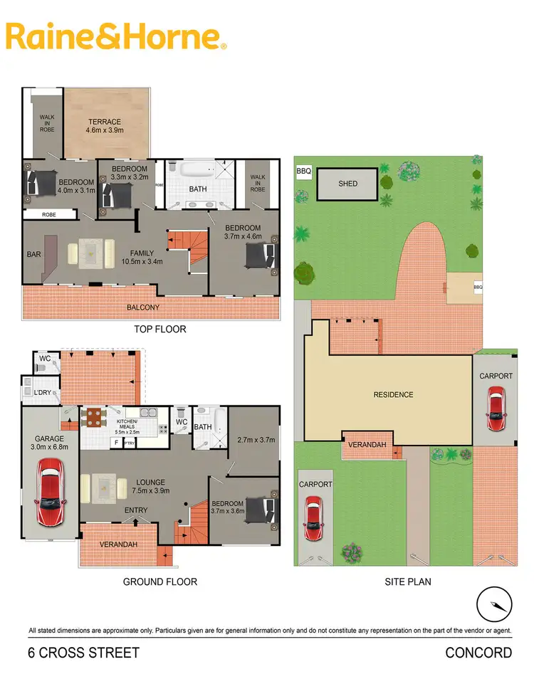 Floorplan of Homely house listing, 6 Cross Street, Concord NSW 2137