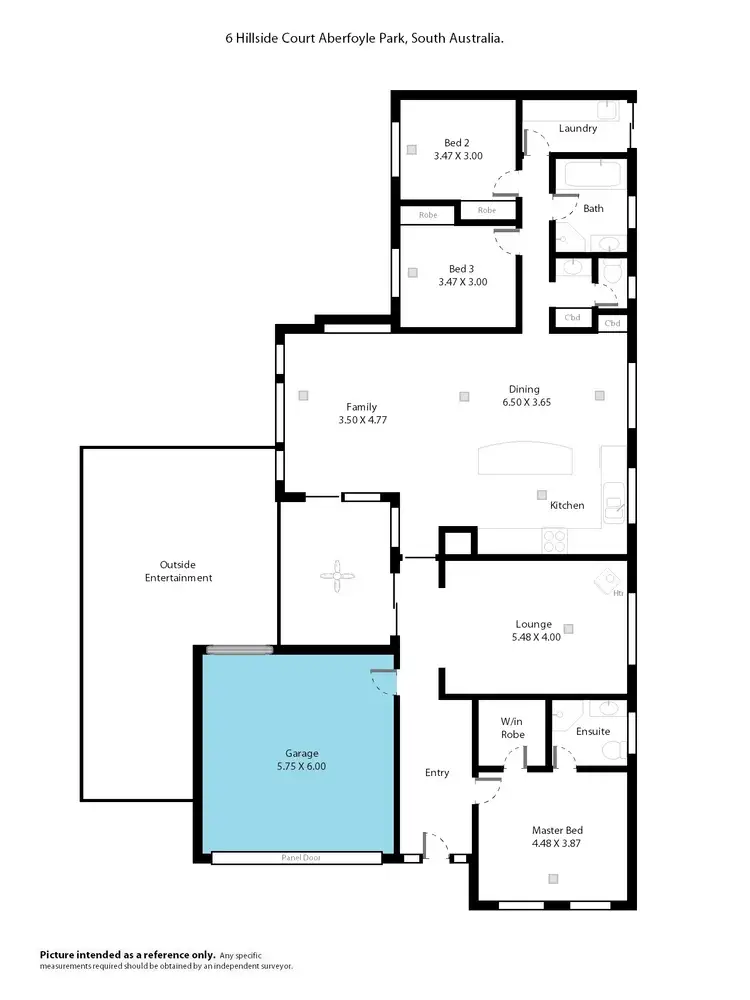 Floorplan of Homely house listing, 6 Hillside Court, Aberfoyle Park SA 5159