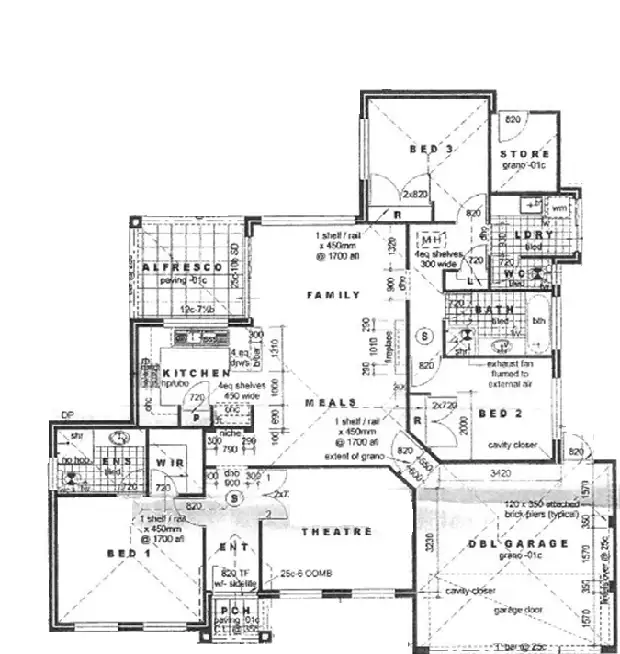 Floorplan of Homely unit listing, 23B Richards Road, High Wycombe WA 6057